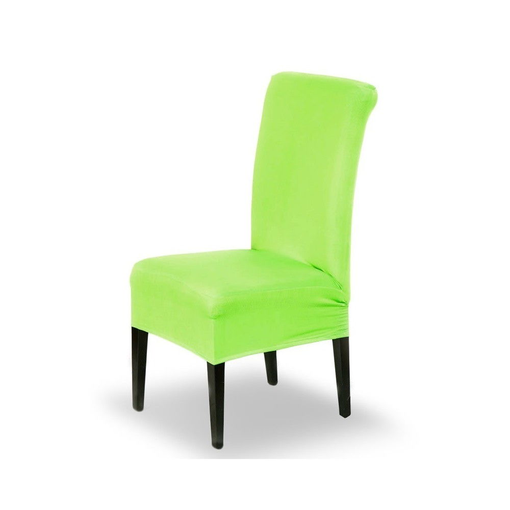 4350 4 Housses de chaise en tissu élastique idéal pour cuisine et salon