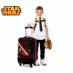 4641451 Valise - Bagage à main rigide avec ABS - STAR WARS 55X33X20 cm 2