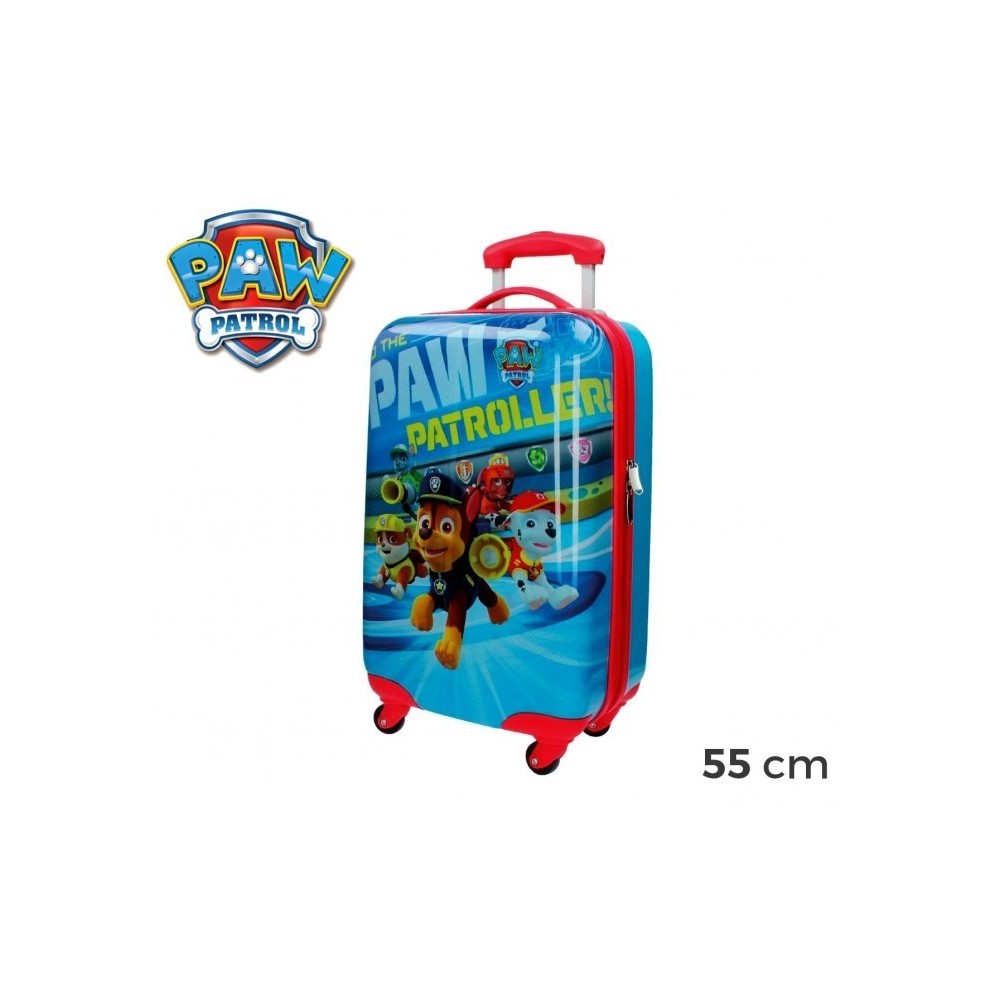 4771451 Valise chariot, bagage à main rigide  PAW PATROL 55X33X20 cm