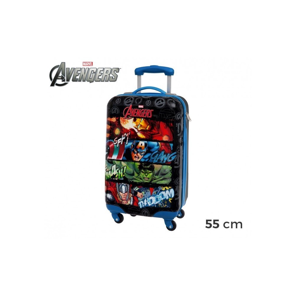 4411451 Valise chariot, bagage à main rigide en ABS Avengers MARVEL