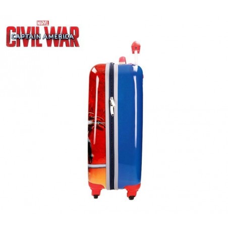 4721451 Valise chariot, bagage à main rigide ABS Captain America MARVEL