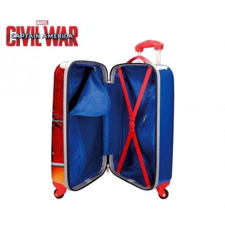 4721451 Valise chariot, bagage à main rigide ABS Captain America MARVEL