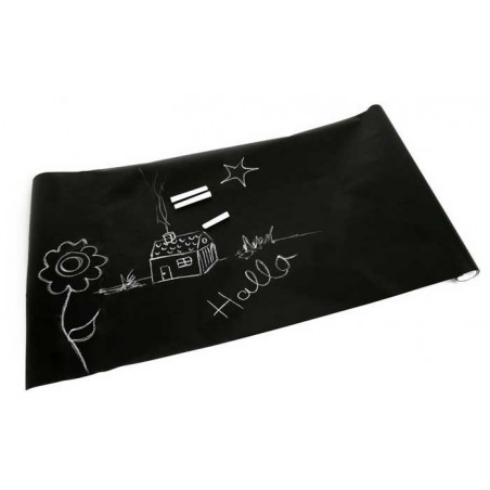 Tableau adhesif - ajustable - cinq craies