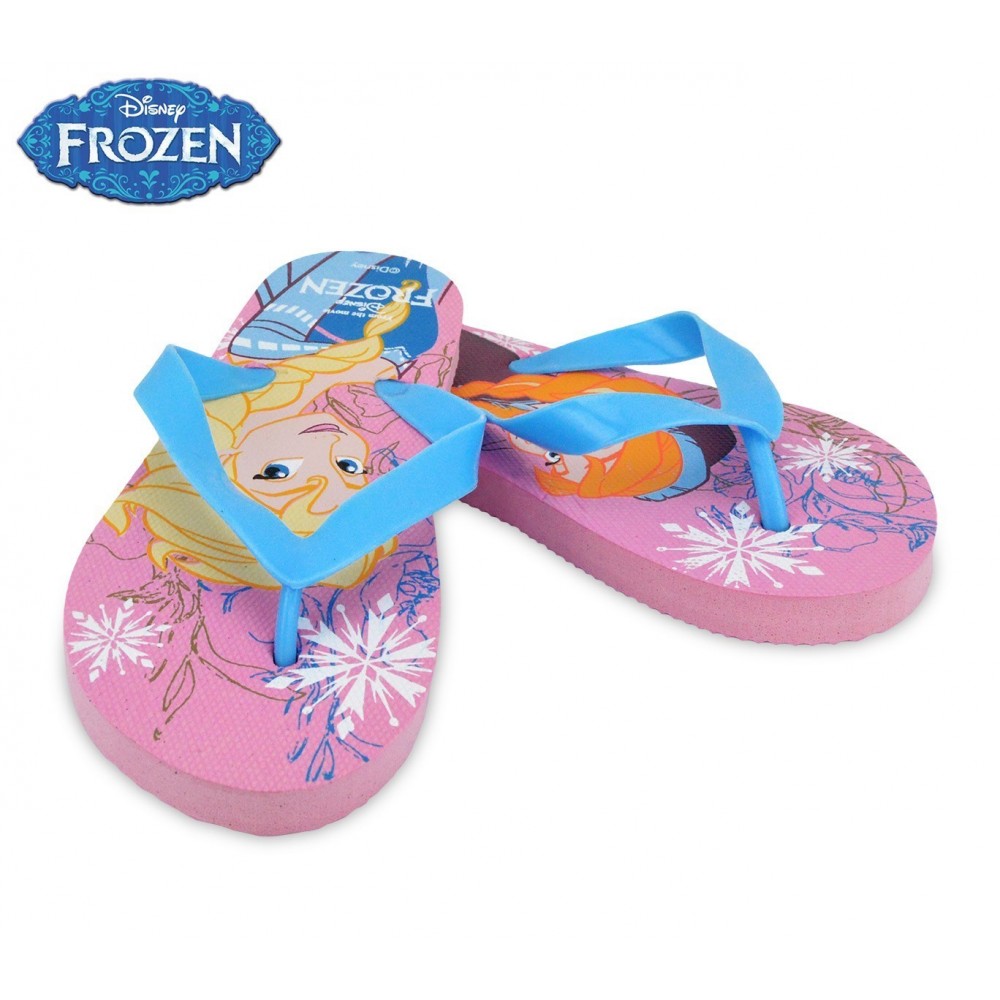 WD16984 - Tongs en plastique pour enfants - La Reine des Neiges