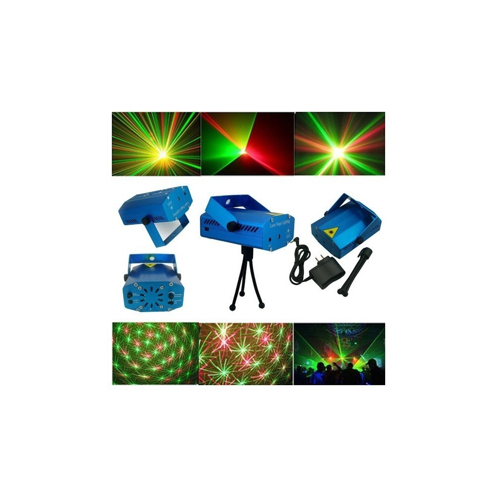 Projecteur laser potentiomètre divers - effets au rythme de la musique