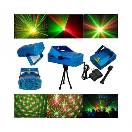 Projecteur laser potentiomètre divers - effets au rythme de la musique