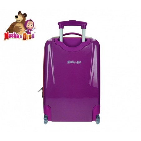 4731251 Chariot - Valise de cabine rigide en ABS MASHA ET L'OURS 4731251 Chariot - Valise de cabine rigide en ABS MASHA ET L'OURS