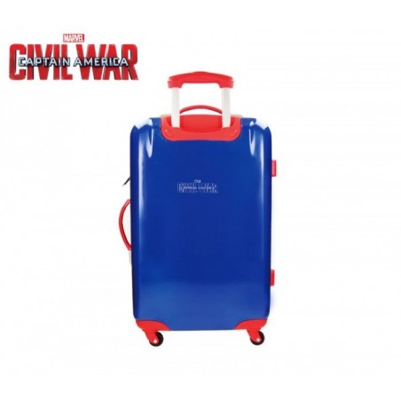 4721551 Chariot valise - Bagage à main rigide en ABS CAPTAIN AMERICA
