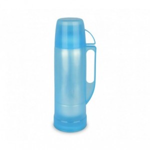 059166 Thermos pour boissons Welkhome - Couverts en plastique (Bleu)