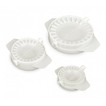 002021 Set de 3 moules à ravioli et chaussons de différents diamètres 