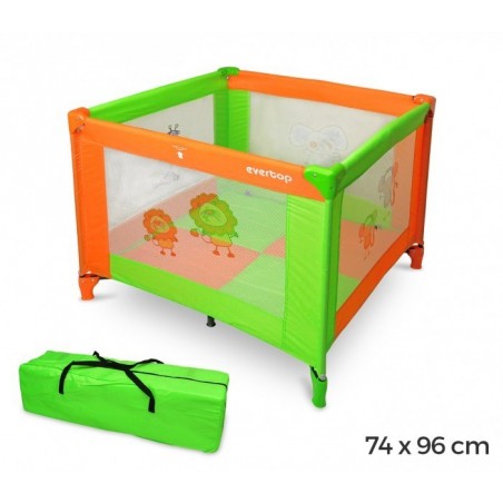 170953 Box / Parc de jeux pour enfants coloré avec matelas 74 X 96 X96