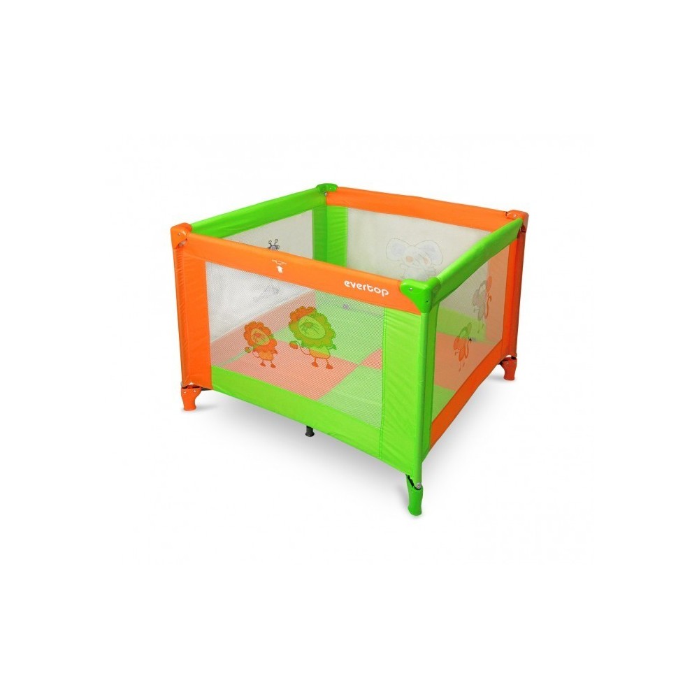 170953 Box / Parc de jeux pour enfants coloré avec matelas 74 X 96 X96