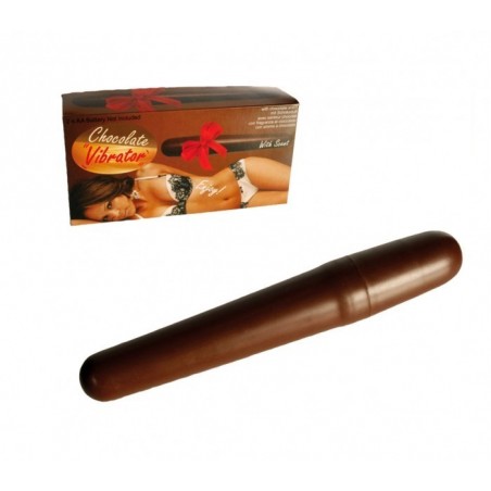 612213 vibromasseur en plastique au goût de chocolat