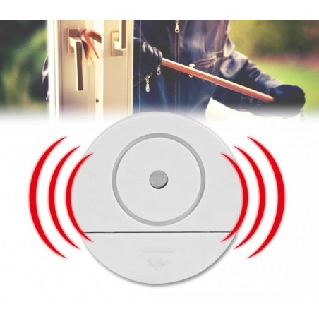 Alarme sans fil (98 dB) pour portes et fenêtres ou coffre fort 