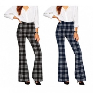 XZM3025 Leggings pantalon taille haute évasé pattes d'éléphant