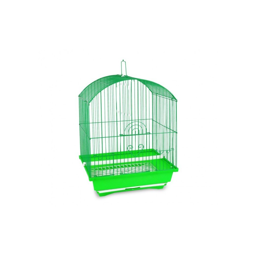 189078 Cage à Oiseaux De Petite Taille 435x285x22 Cm Avec Mangeoires