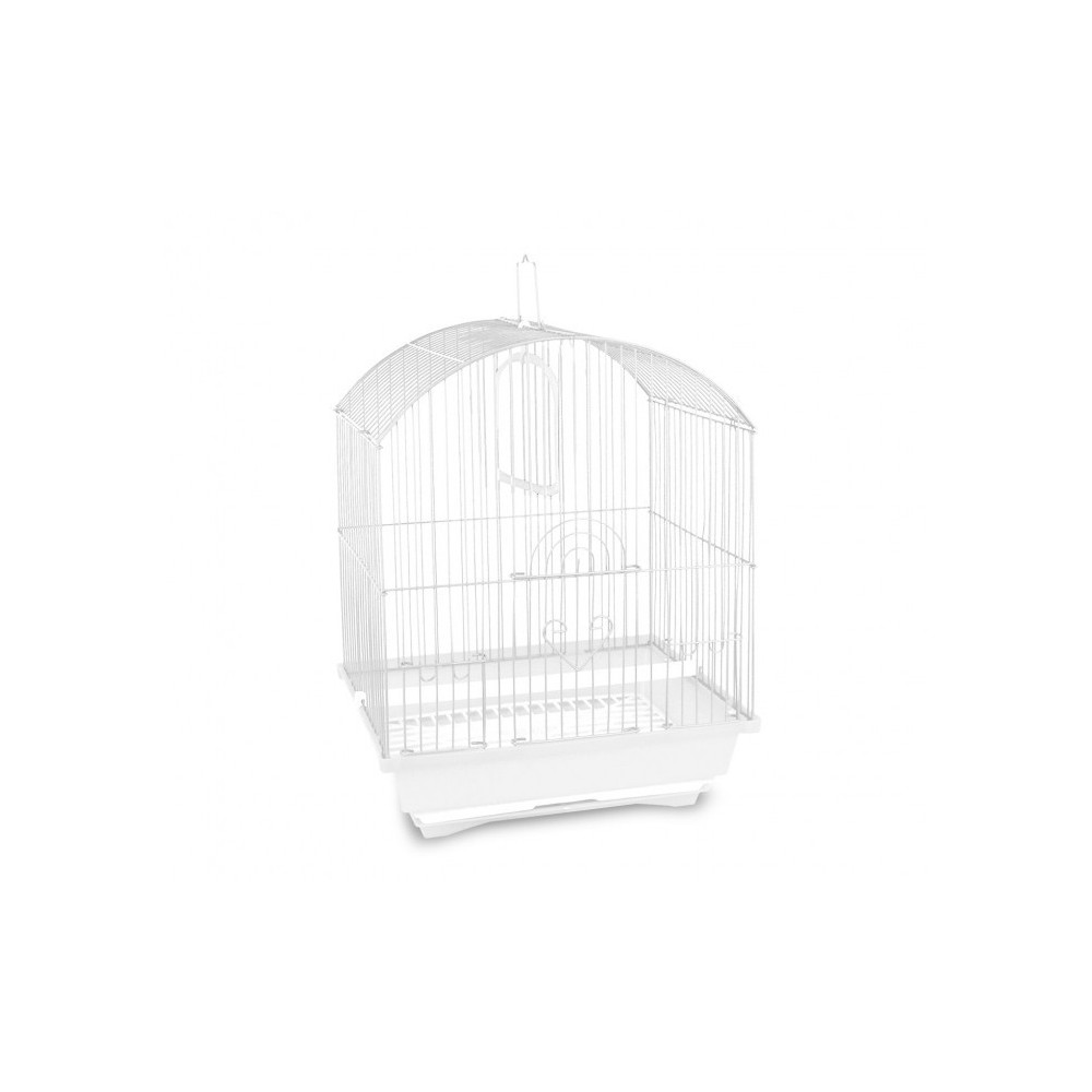 189078 Cage à oiseaux de petite taille 51x32x27 cm mangeoires incluses 