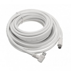 029480 câble de 5m pour une connexion coaxiale d'antenne TV mâle-femelle 2