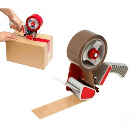 350245 roue pour ruban d'emballage en plastique, lame en acier DHOMTECK