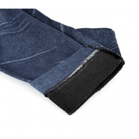 F327 Set de 3 leggings thermiques effet Denim avec doublure en peluche TU F327 Set de 3 leggings thermiques effet Denim avec doublure en peluche TU