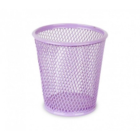 194775 Set de 6 porte-gobelets métalliques perforés idéal pour le camping