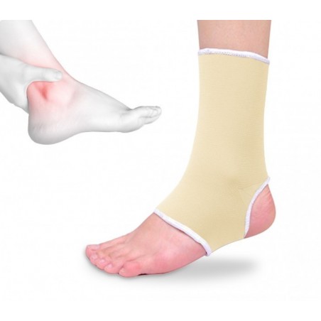 068089 Set de 2 bandes de soutien EVERTOP en coton élastique pour la cheville 