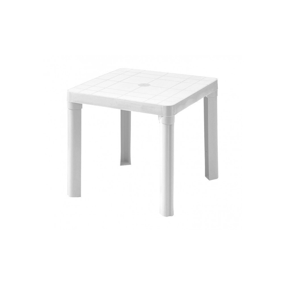 240335 Table pour enfants en plastique 50 x 50 cm en plastique rigide amovible