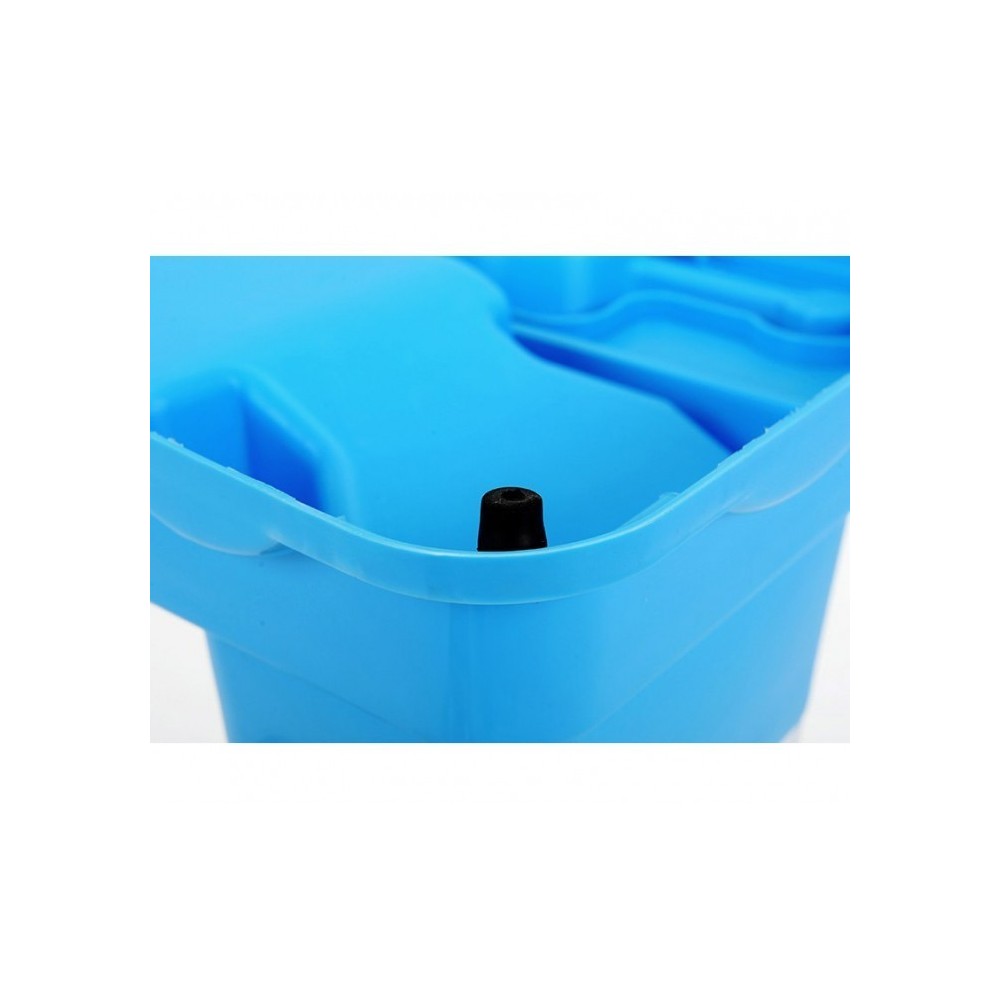 3028 Distributeur automatique de croquettes + eau avec double bol Chien et chat