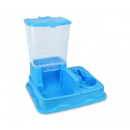 3028 Distributeur automatique de croquettes + eau avec double bol Chien et chat 3028 Distributeur automatique de croquettes + eau avec double bol Chien et chat