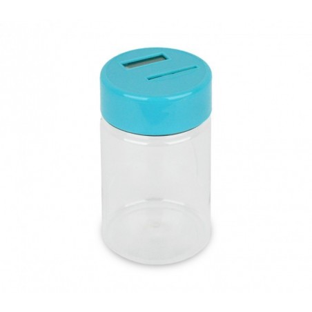 54672 tirelire compteur avec écran LCD en plastique transparent 3 couleurs