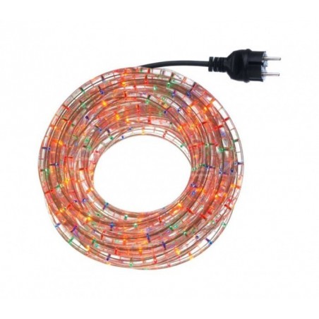 291241 Tube de lumières de Noël 360 ampoules multicolores d'exterieur 10 mt