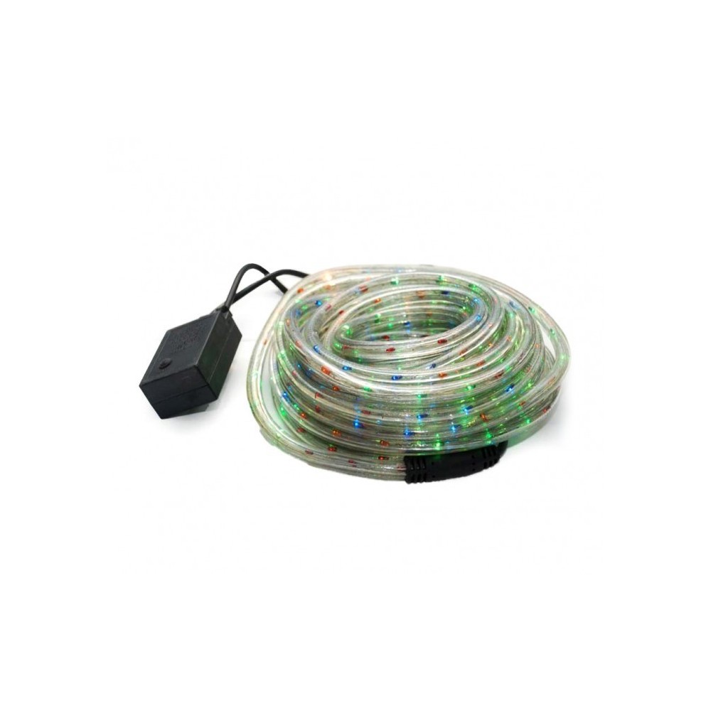 291241 Tube de lumières de Noël 360 ampoules multicolores d'exterieur 10 mt