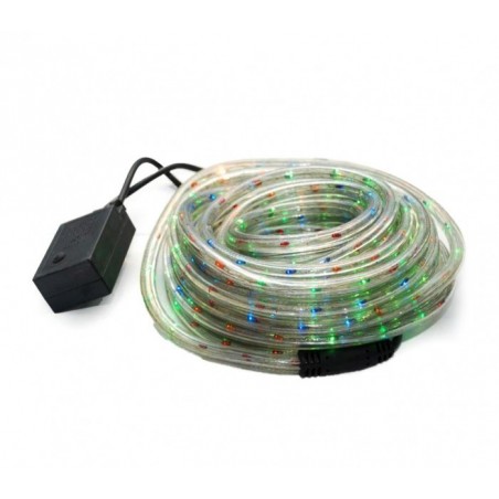 291241 Tube de lumières de Noël 360 ampoules multicolores d'exterieur 10 mt