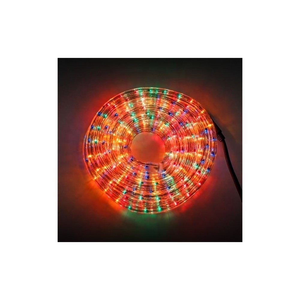 291241 Tube de lumières de Noël 360 ampoules multicolores d'exterieur 10 mt