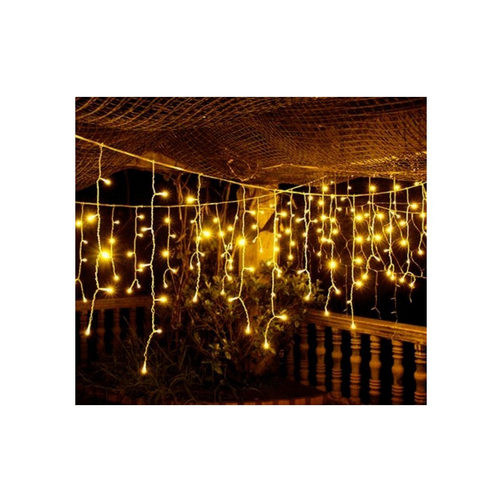 03197 Rideau de lumières de Noël d'extérieur 5mt 416 lumières blanches 