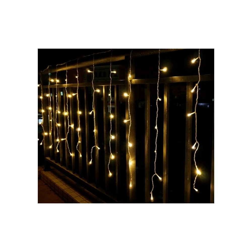 031342 Rideau de lumières de Noël d'extérieur 3mt 240 lumières blanches 