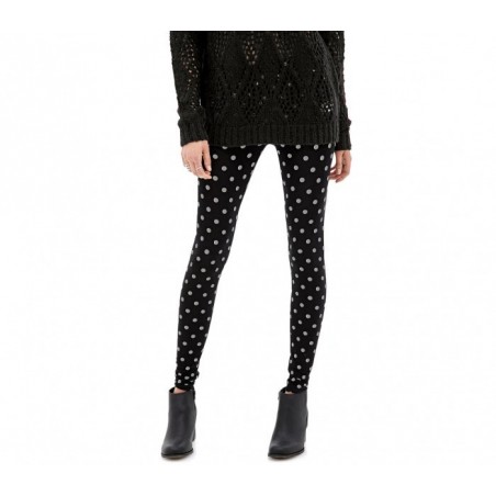 208041 Set 3 leggings à pois femmes ass. Kristal eff thermique intérieur peluche