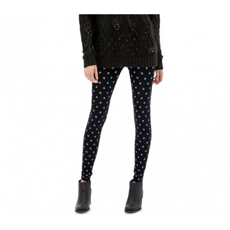 208041 Set 3 leggings à pois femmes ass. Kristal eff thermique intérieur peluche