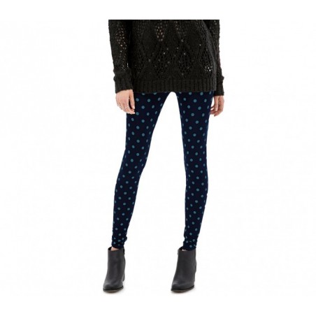 208041 Set 3 leggings à pois femmes ass. Kristal eff thermique intérieur peluche