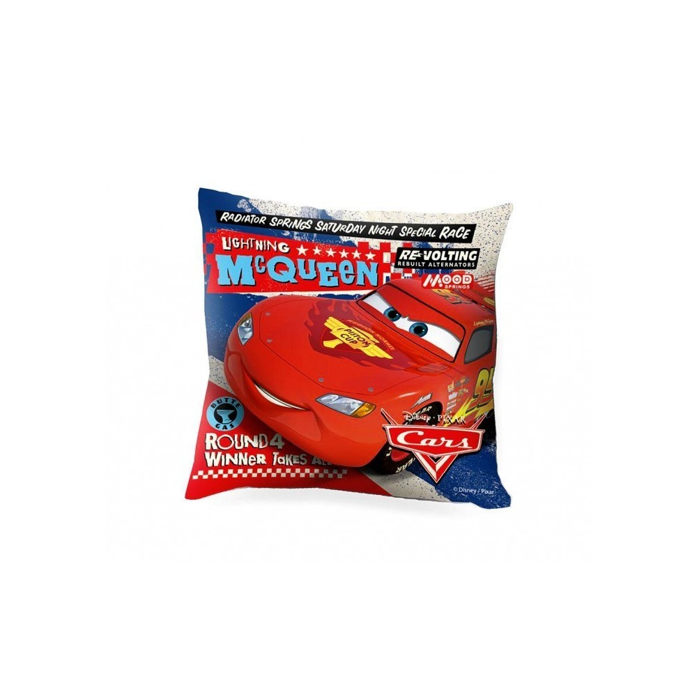 WD17520 Coussin décoratif 40x40 cm Flash Mc Qeen élément décoratif