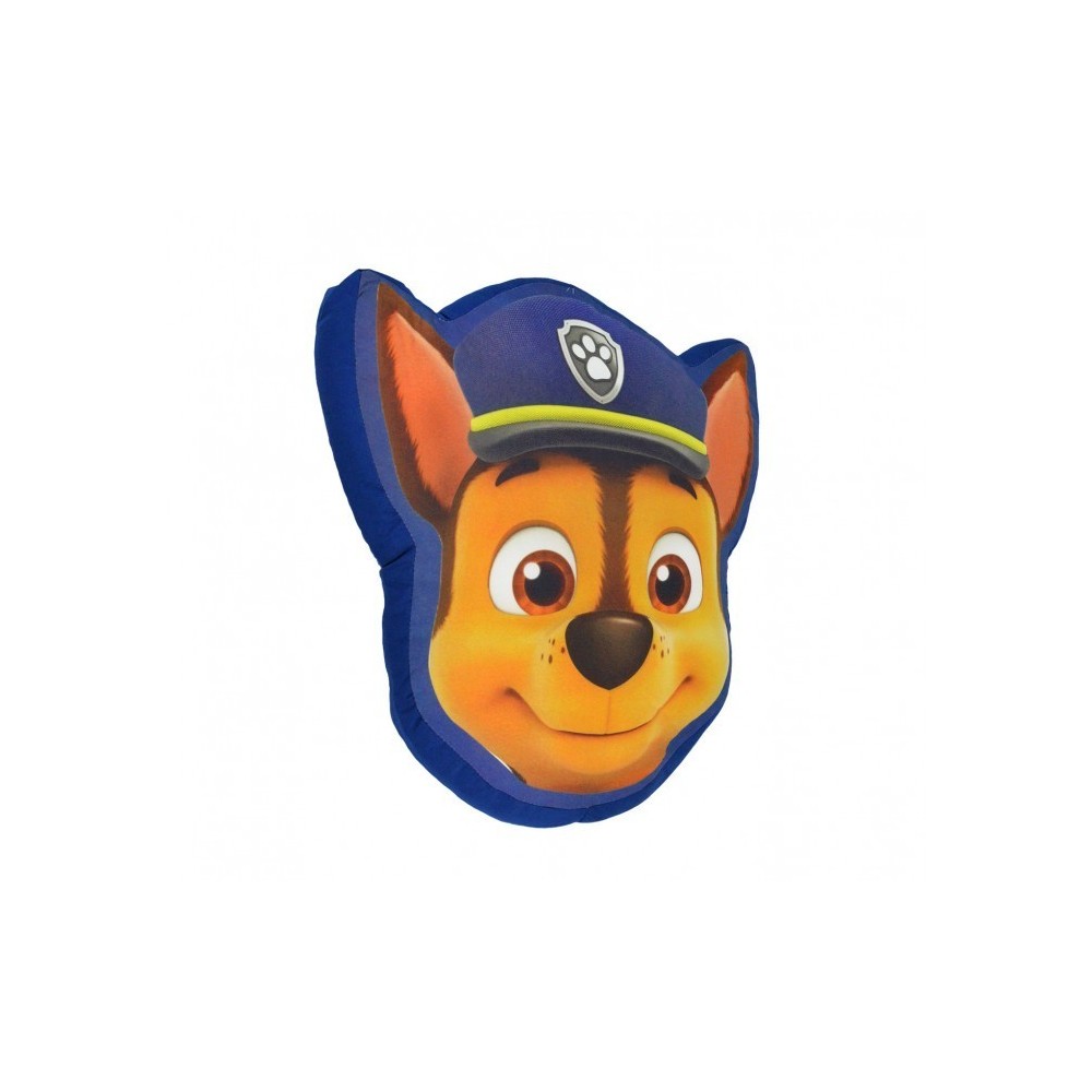 PW16141 Coussin 3D doux Paw Patrol CHASE de collection 43x35 cm
