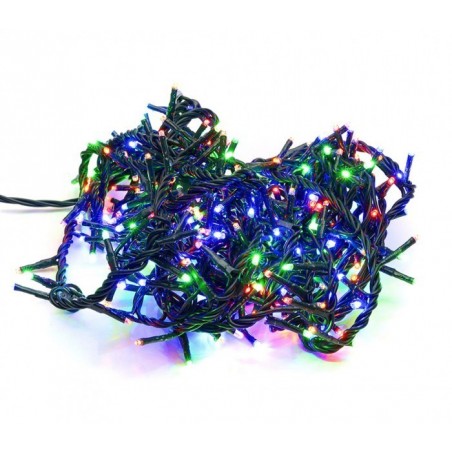 499111 Mini-lumières de Noël multicolores 180 LED 8 jeux de lumières 9,16 m
