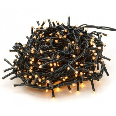 013584 Mini-lumières de Noël 300 ampoules blanches 8 jeux de lumières 13,49 m