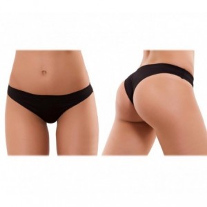 F6247 Pack de 6 culotes brésiliennes en coton BASIC confortables et pratiques 2