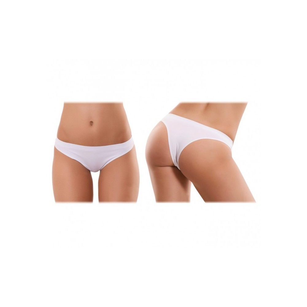 F6247 Pack de 6 culotes brésiliennes en coton BASIC confortables et pratiques