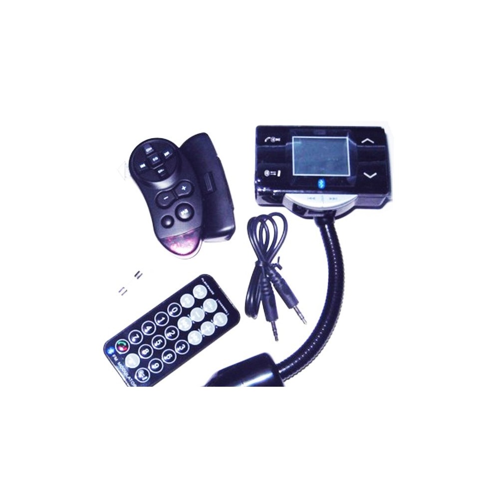 Transmetteur FM kit voiture Bluetooth MP3 WMA...