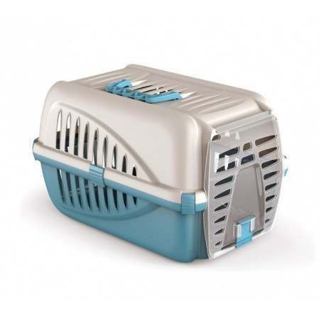 10567 Caisse de transport en plastique pour animaux PANZER Italy 50x33x21 cm 10567 Caisse de transport en plastique pour animaux PANZER Italy 50x33x21 cm