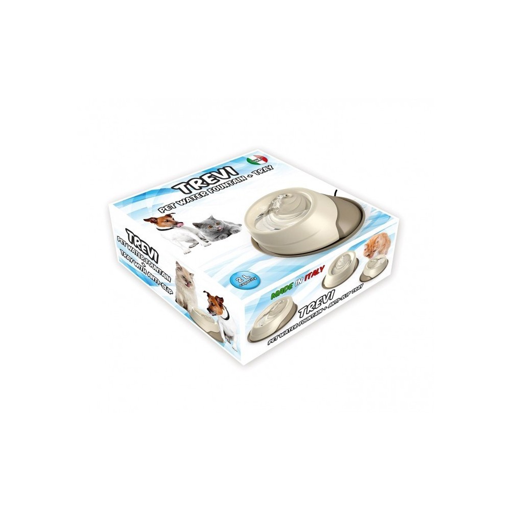10110 Gamelle à eau automatique - Fontaine Trevi pour chiens chats Made in Italy