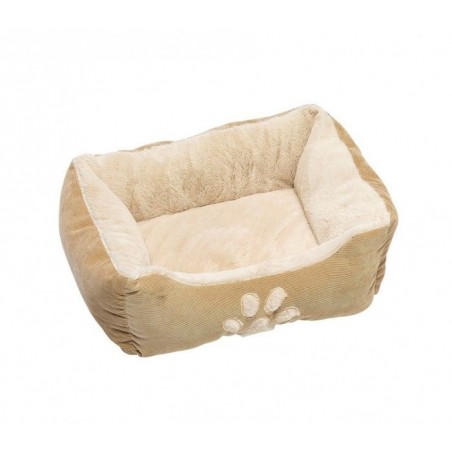 95068 Panier doux en polaire pour animaux SLEEP 47x37x17cm rembourrage chaud