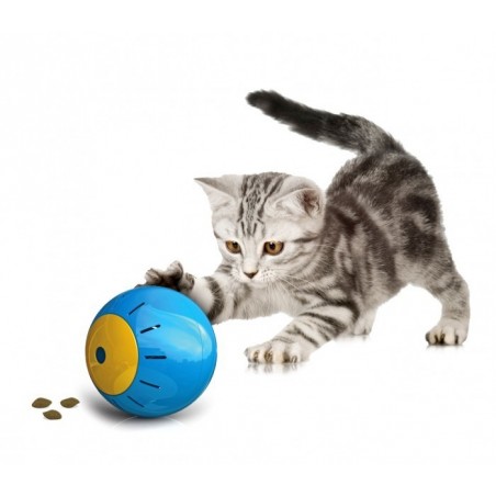 10195 Jouet intelligent pour animaux SNACK BALL avec ouverture à croquettes 10195 Jouet intelligent pour animaux SNACK BALL avec ouverture à croquettes